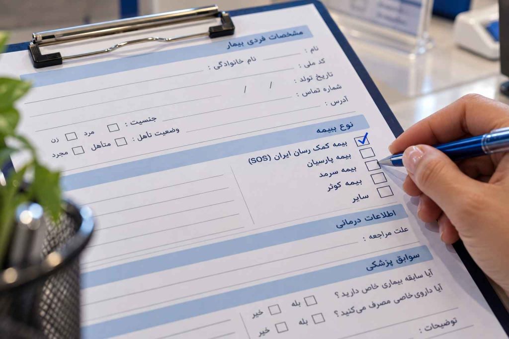 دندانپزشکی با بیمه کمکرسان ایران (SOS) در مارلیک
