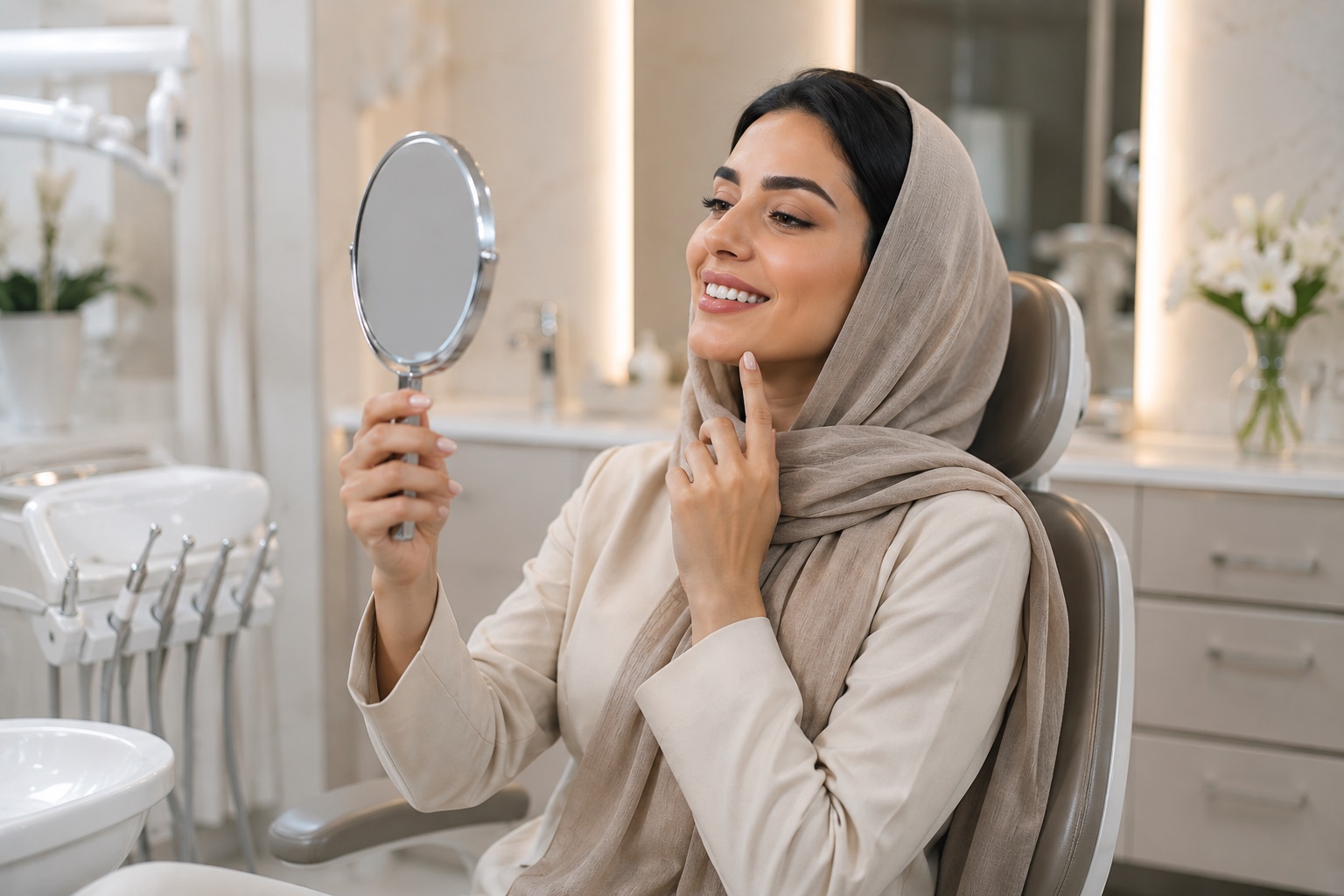طراحی لبخند مارلیک